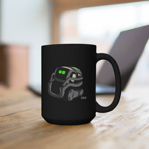 Black Vector Mug 15oz