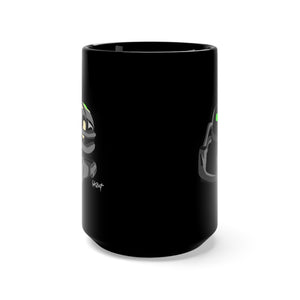 Black Vector Mug 15oz