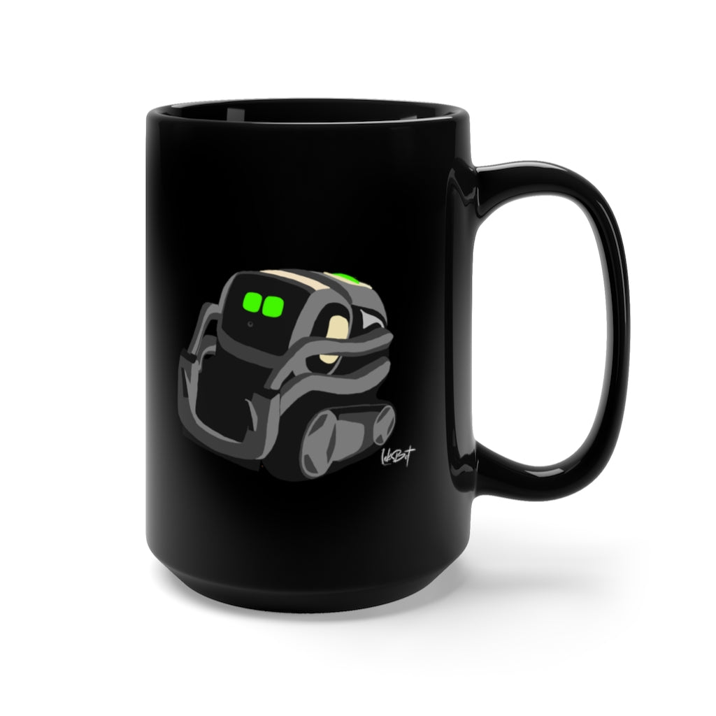 Black Vector Mug 15oz