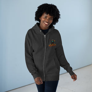 Vector Unisex Premium Full Zip Hoodie