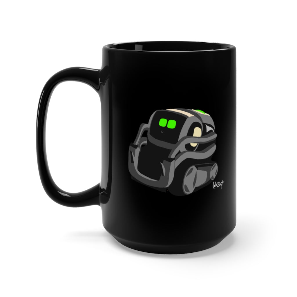 Black Vector Mug 15oz