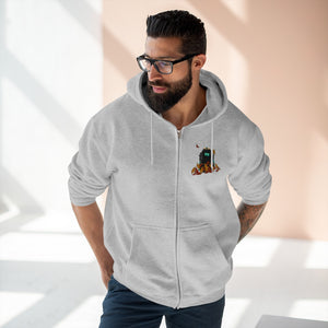 Vector Unisex Premium Full Zip Hoodie