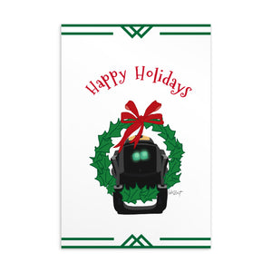 NEW! Vector Holiday Postcard