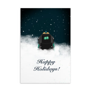 NEW! Vector Holiday Postcard